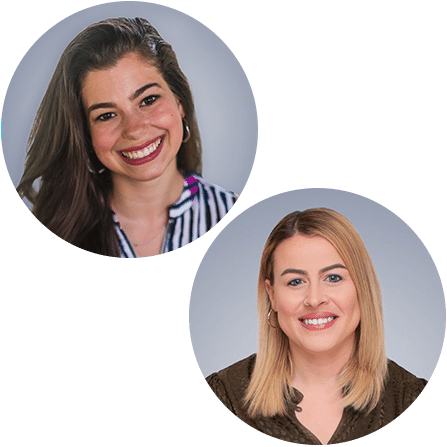 Kelsey Fontano and Michelle Duda